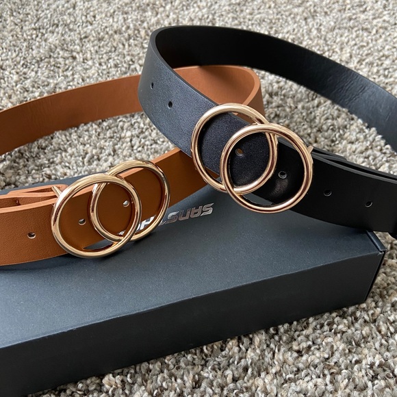 Accessories - 🌵Brown and Black Belt Set